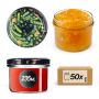 Słoiki na przetwory Tartu 235ml fi82mm 50szt + wieczko Ogórki czarne