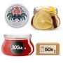 Słoiki na przetwory Raja 300ml fi82mm 50szt + wieczko Kogut