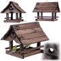 Karmnik dla ptaków Arbis domek 30 x 25 cm brązowy