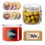 Słoiki na przetwory Sonka 330ml fi82mm 50szt + wieczko Bee of the field