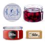 Słoiki na przetwory Denia 250ml 50szt 82mm + wieczko "Kucharka"