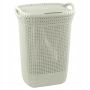 Kosz z pokrywą Curver Knit 57L kremowy
