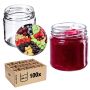 Słoiki na przetwory Lerma 200ml 100szt 66mm + wieczka "Mix owoców"