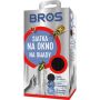 Bros Siatka na okno na owady 150 x 180 cm czarna