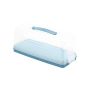 Pojemnik prostokątny na ciasto Curver Chef&Home 35.5 x 15 cm niebieski