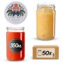 Słoiki na przetwory Gera 350ml fi66mm 50szt + wieczko Kogut