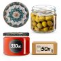 Słoiki na przetwory Sonka 330ml fi82mm 50szt + wieczko Ceramics 1