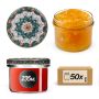Słoiki na przetwory Tartu 235ml fi82mm 50szt + wieczko Ceramics 1
