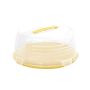 Tortownica z pokrywką Curver Chef&Home 35 cm żółta