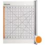Fiskars 1016264 Gilotyna z obrotowym ostrzem i linijką, 12''x12''