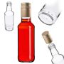 Szklana butelka Monopol 200ml z długą złotą zakrętką 1 szt.
