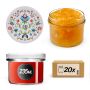 Słoiki na przetwory Tartu 235ml fi82mm 20szt + wieczko Kaszuby