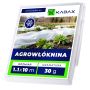 Agrowłóknina ogrodowa Cravant zimowa 1.1 x 10 m 30 g/m² biała