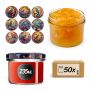 Słoiki na przetwory Tartu 235ml fi82mm 50szt + wieczko Ptaki