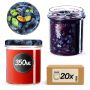 Słoiki na przetwory Avila 350ml 20szt 82mm + wieczka "Śliwki"