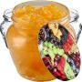 Słoiki Kemi 200ml 20szt 66mm + wieczka "Owoce"