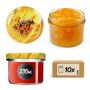 Słoiki na przetwory Tartu 235ml 10szt 82mm + wieczka "Pszczoła"