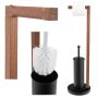 Stojak na papier toaletowy i szczotkę Houat 72.5 x 21 cm