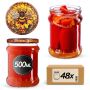 Słoiki na przetwory Kisko 500ml fi82mm 48szt + wieczko Bee of the fusion