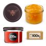 Słoiki na przetwory Tartu 235ml fi82mm 100szt + wieczko Pszczoła