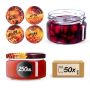 Słoiki na przetwory Denia 250ml 50szt 82mm + wieczko "Zestaw miodowy"