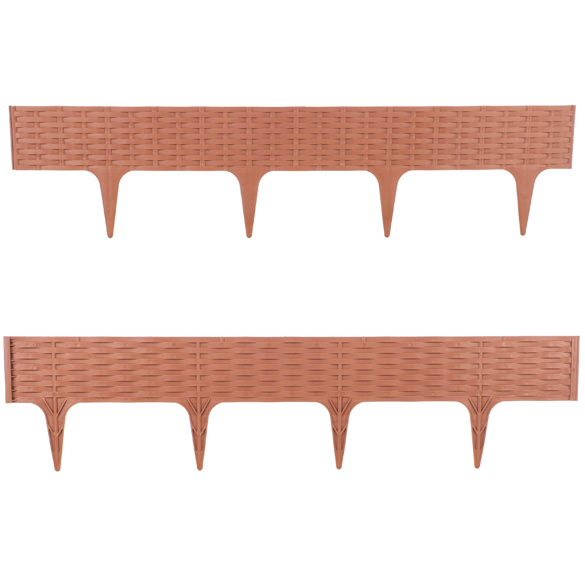 Obrzeże ogrodowe Averton 78 x 9 cm terakota 5 szt.