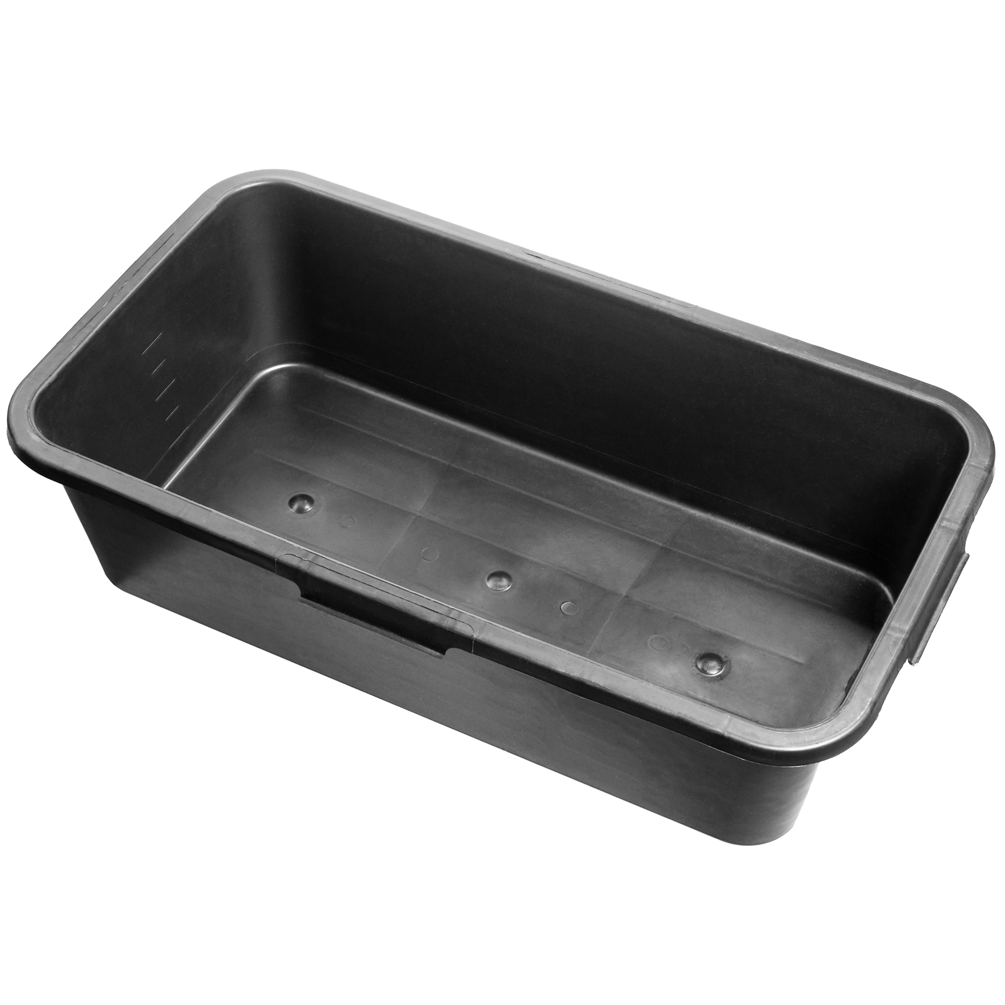 Kastra budowlana prostokątna Isna 40L, czarna