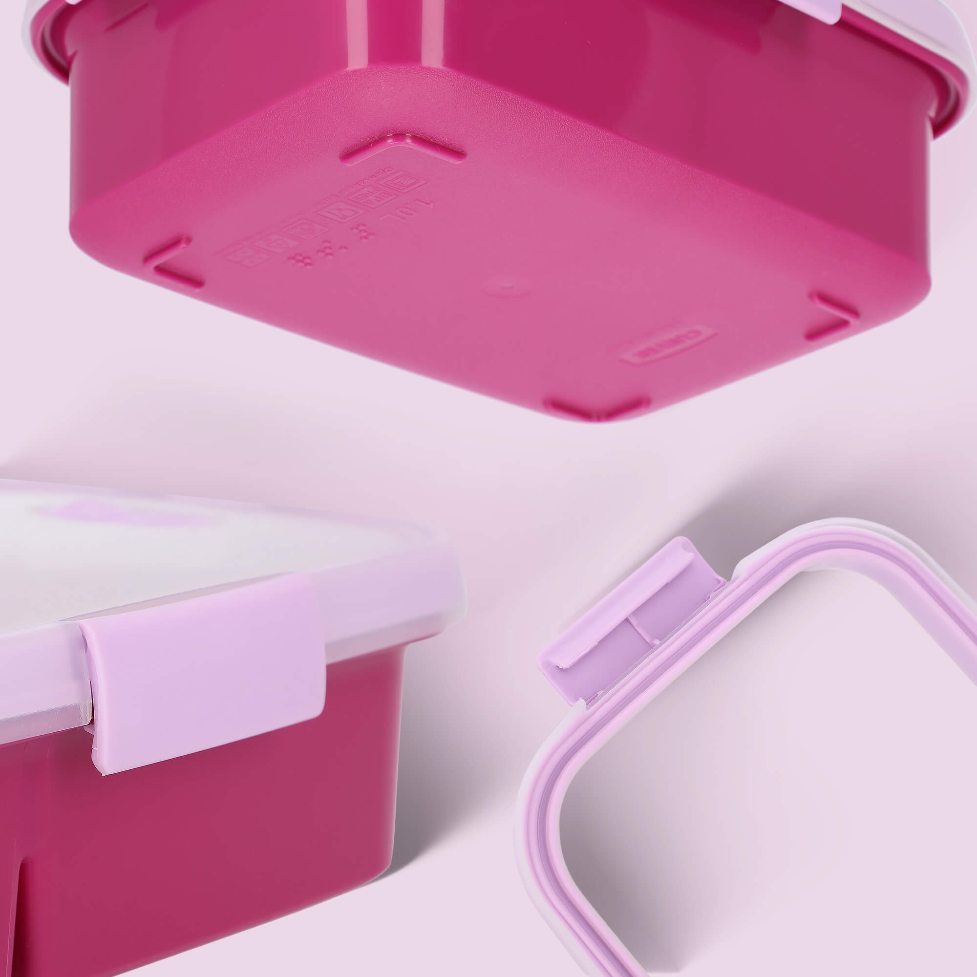 Pojemnik prostokątny 1L Curver To Go Lunch, fioletowy