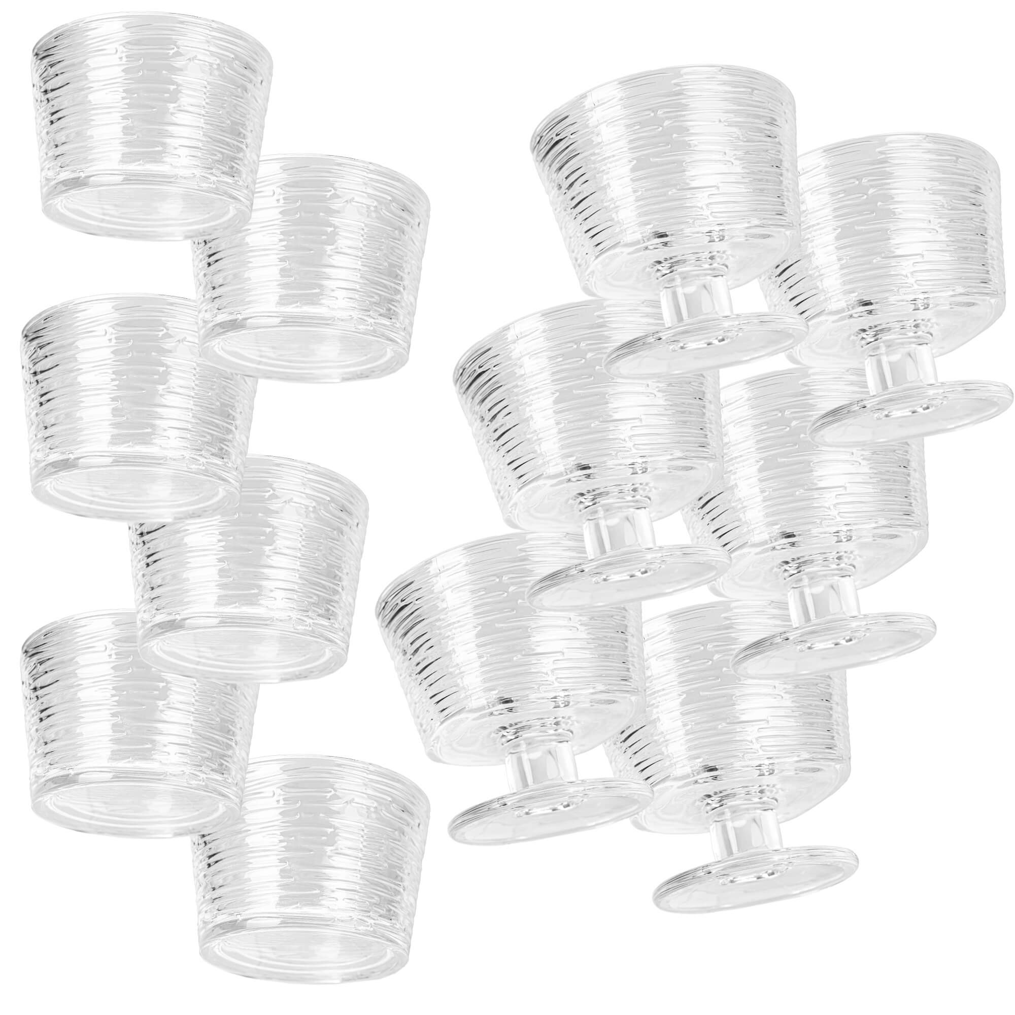 Pucharek do lodów Torza 290ml wzór kora 12 szt.