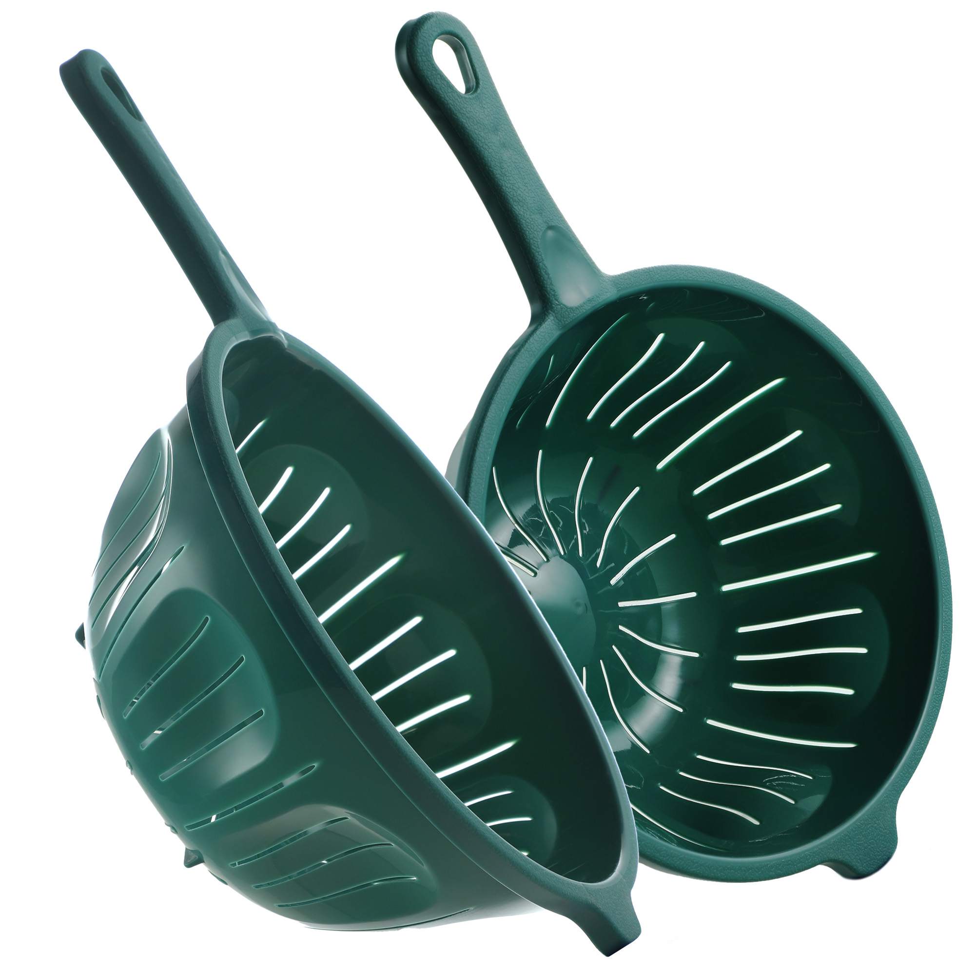 Cedzak z rączką Couto 23 cm, zielony