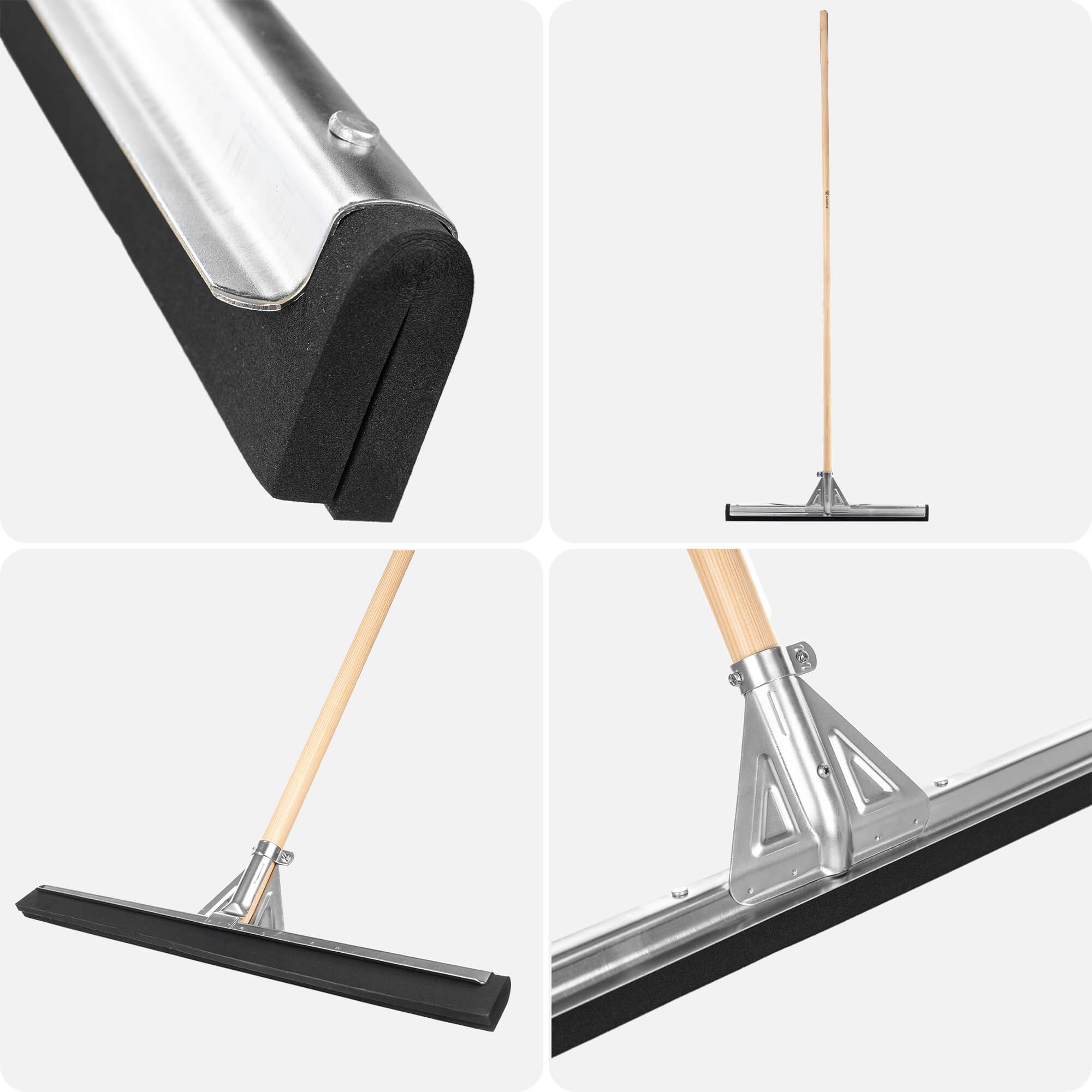 Ściągacz do podłogi Orsa 55 cm, turkusowy