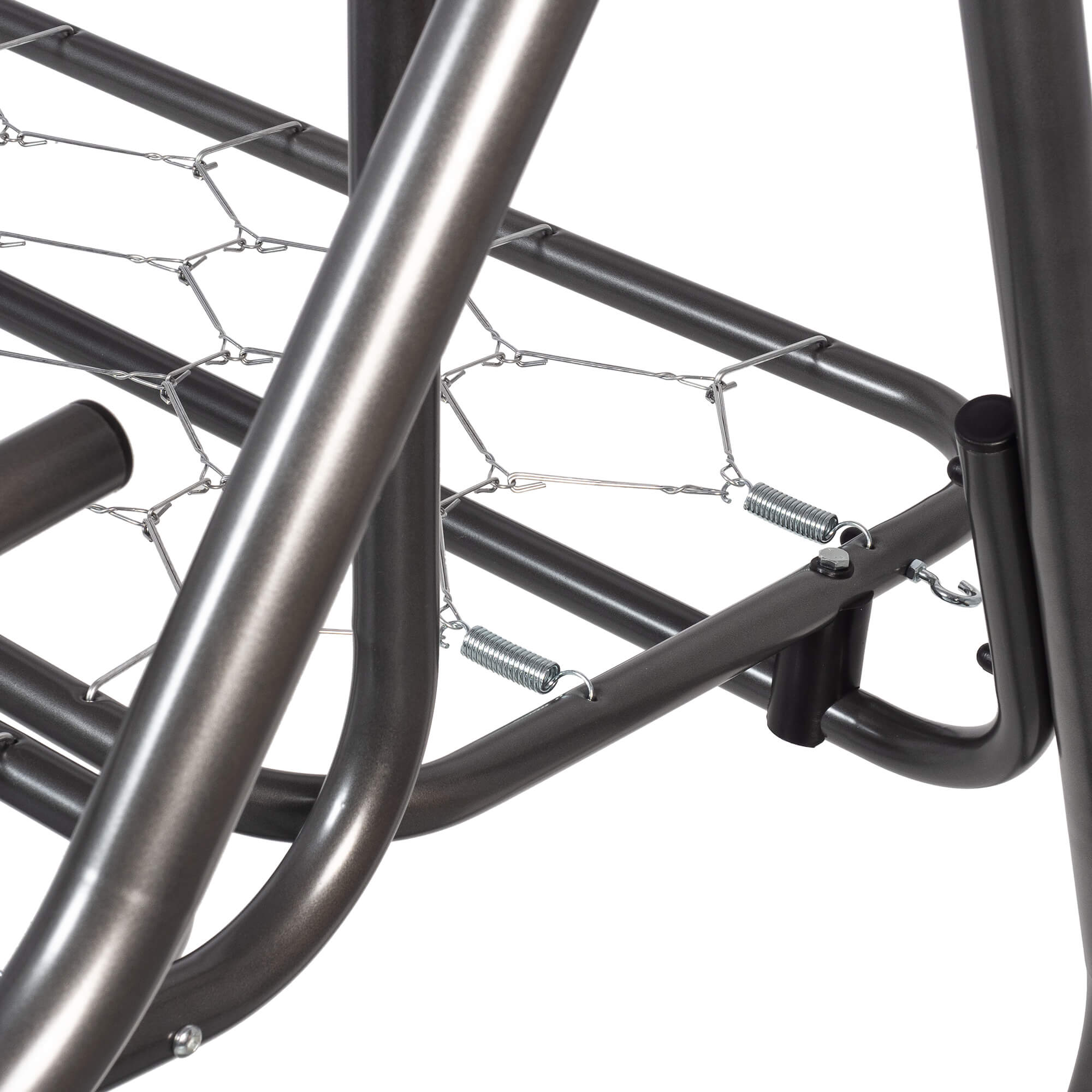 Huśtawka ogrodowa z daszkiem 208 x 159 cm, liście