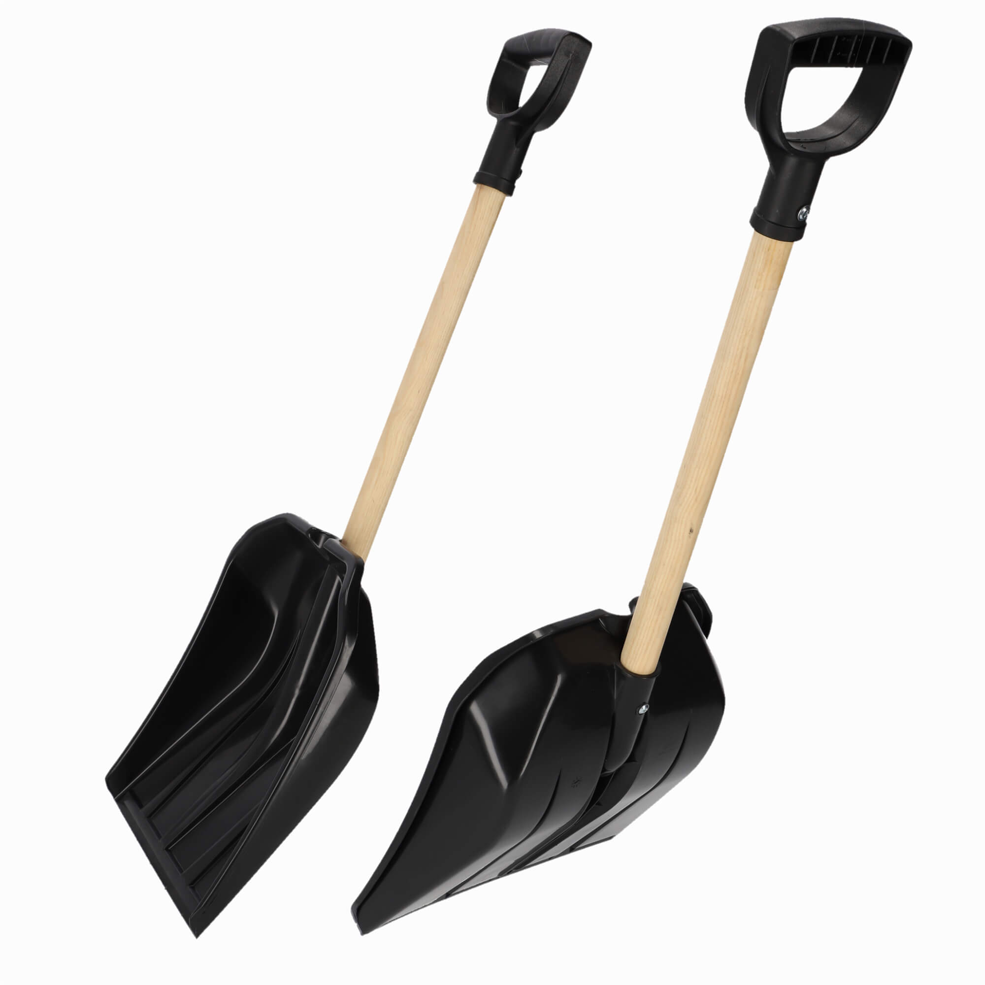 Saperka do śniegu Marlioz 81 cm, czarna