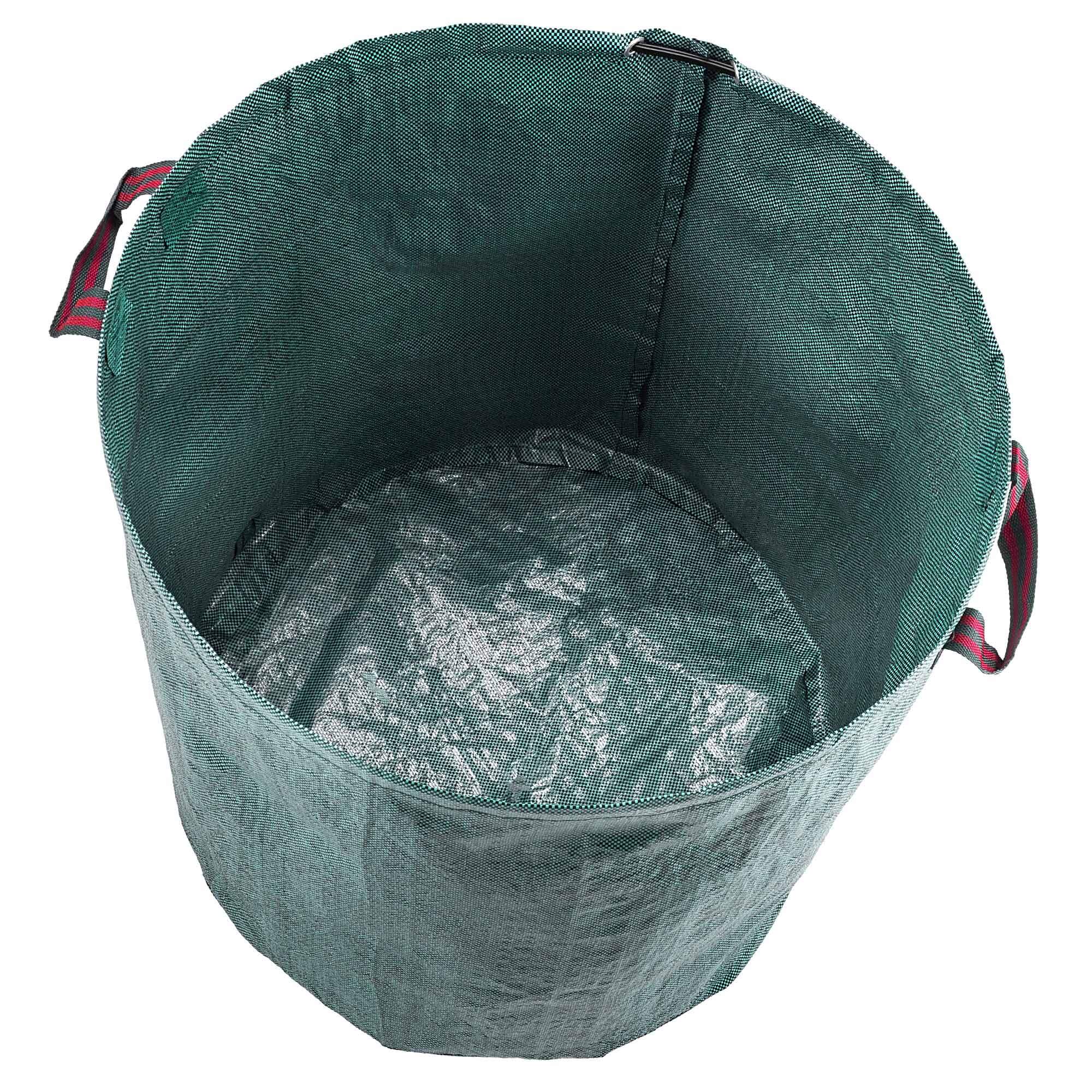 Składany kosz ogrodowy Montbard 270L zielony