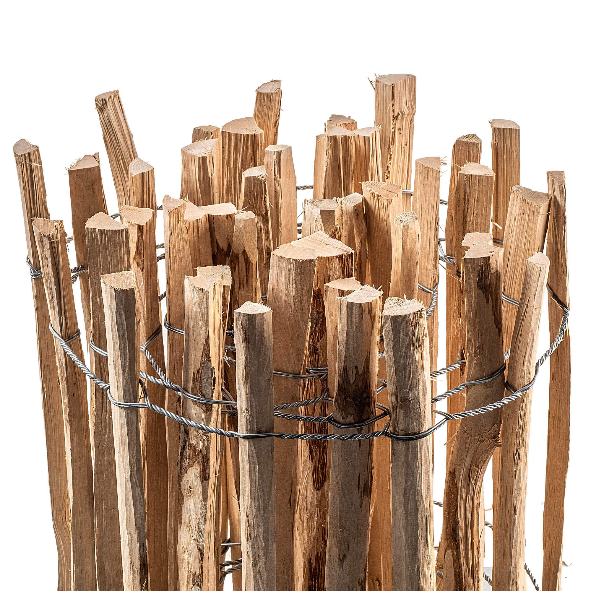 Płot ogrodowy leszczynowy Karo 500 x 80 cm (7-9 cm)