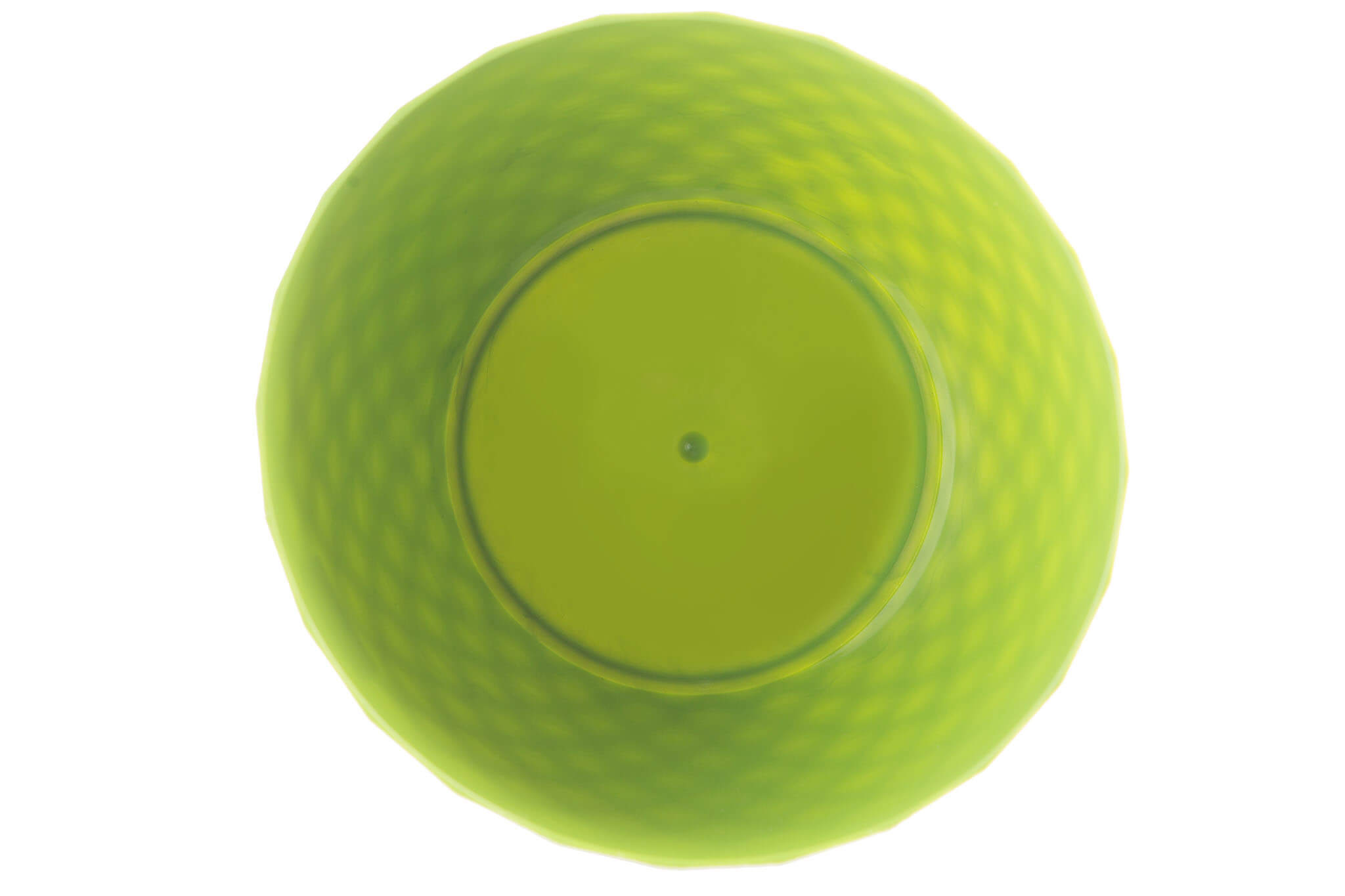 Doniczka na kwiaty z podstawką Amily 30 cm, zielona