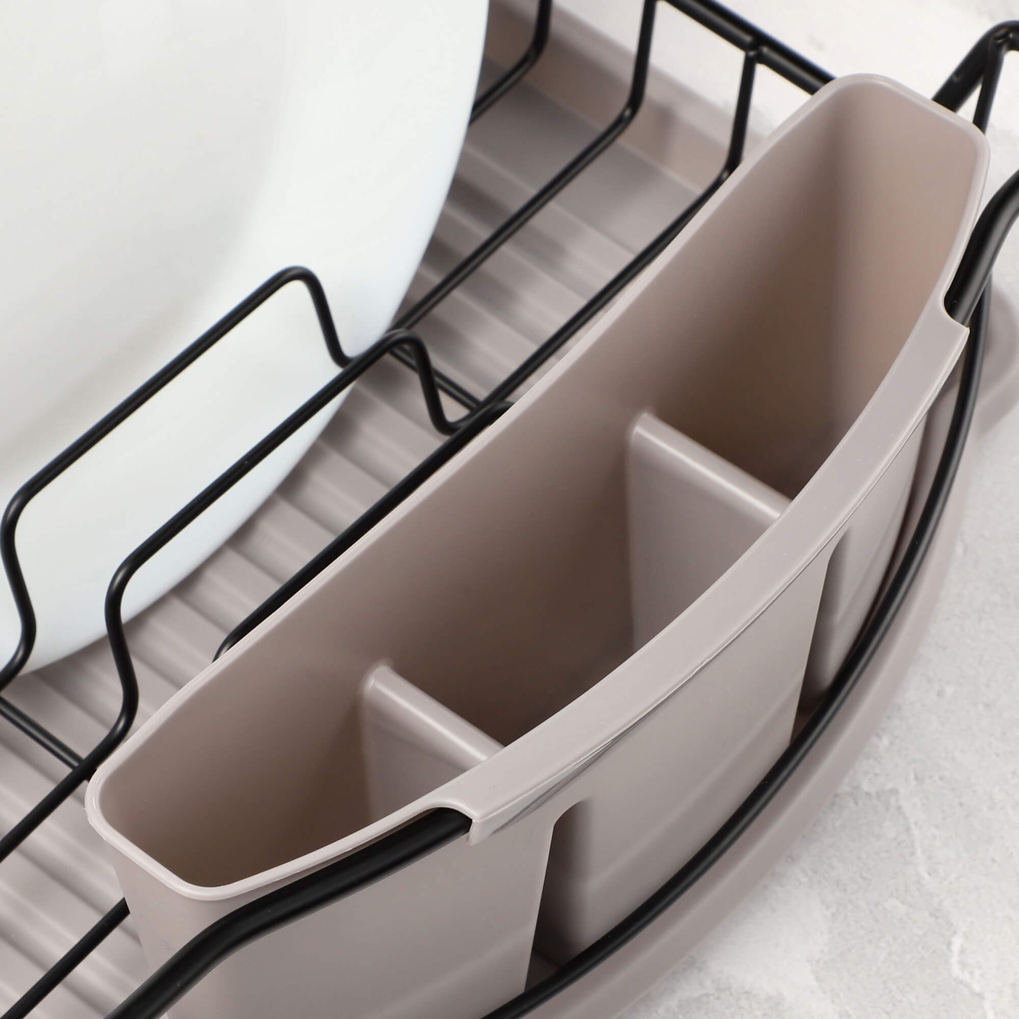 Suszarka do naczyń Tolva, szary jasny