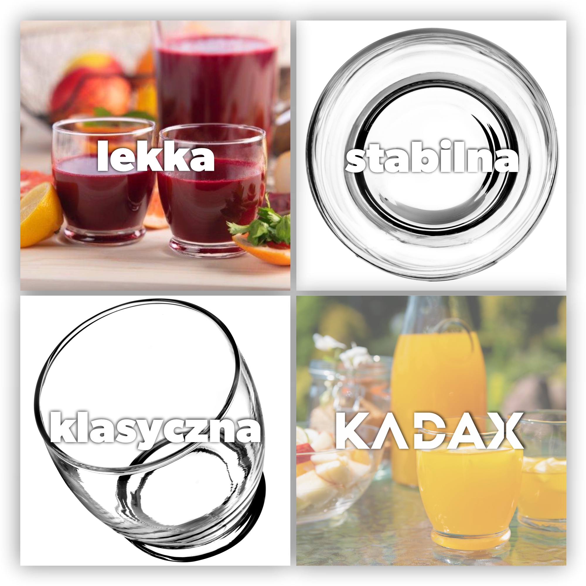 Szklanki do napojów i drinków Berson 270 ml, 6 szt.