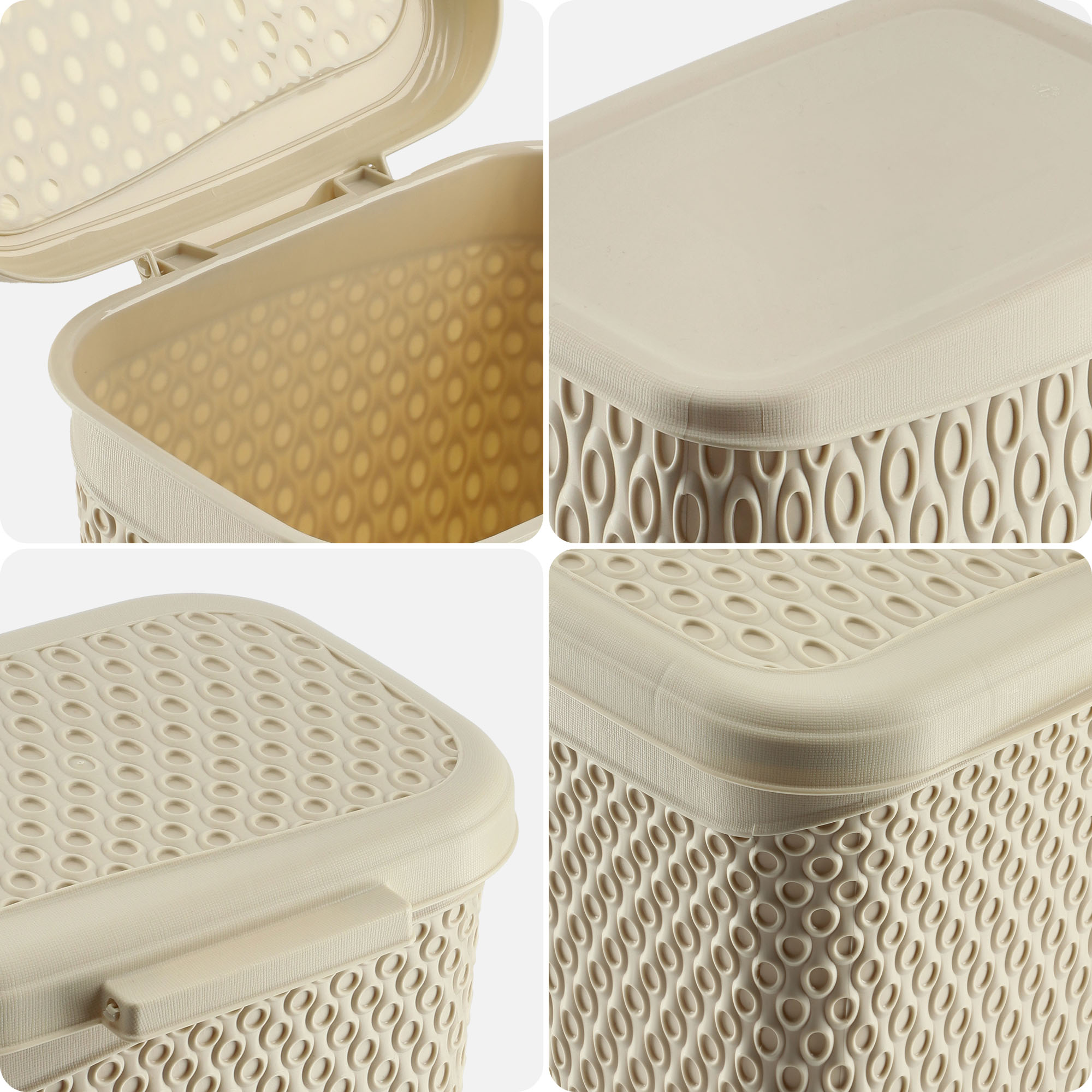 Pojemnik na detergenty Tatina 6L beżowy