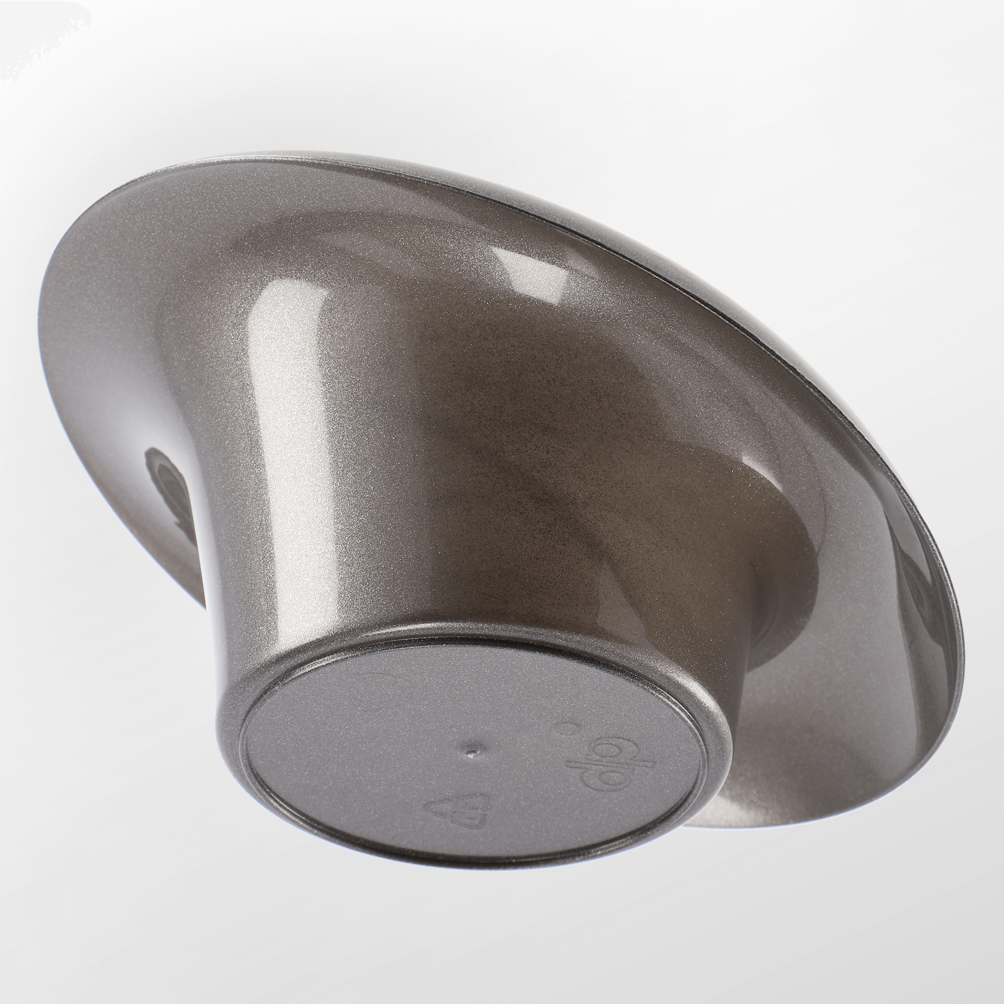 Ikebana na kwiaty okrągłą 8 x 17 cm, grafit