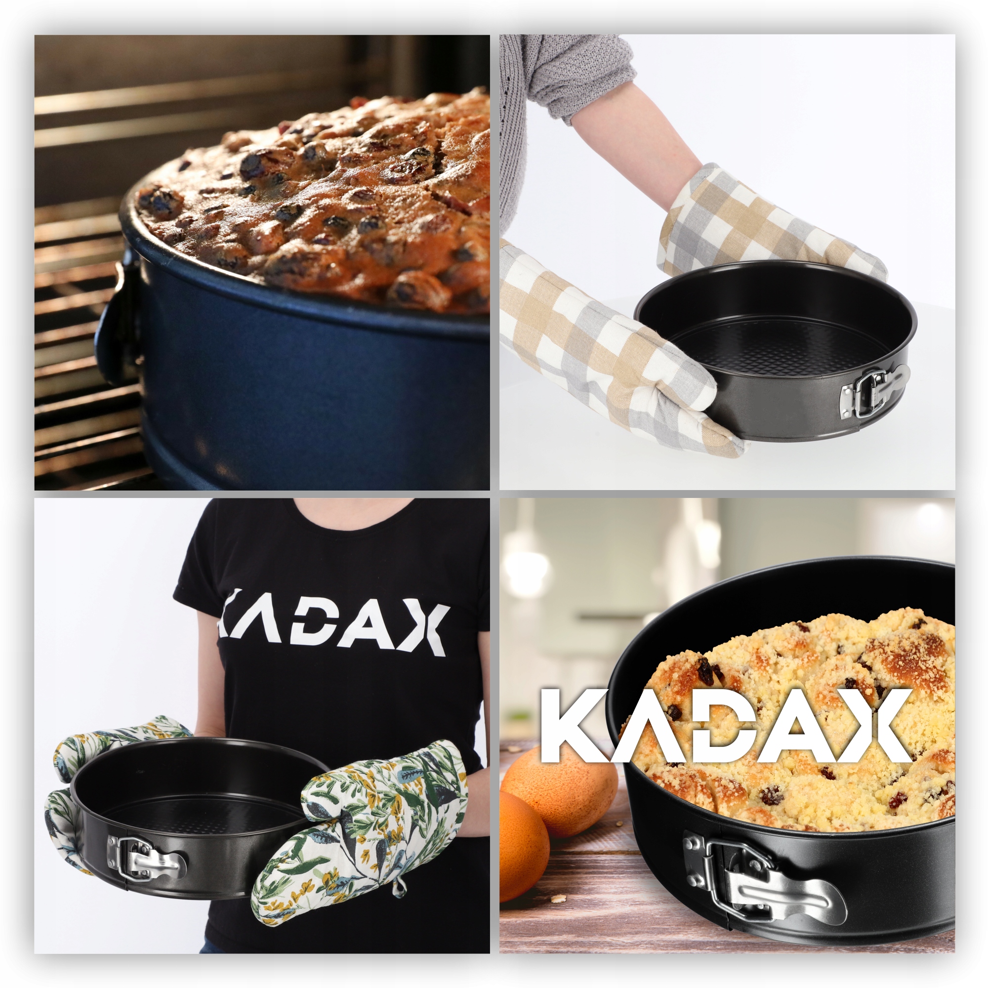 Tortownica okrągła Lodi 26 x 7 cm, czarna