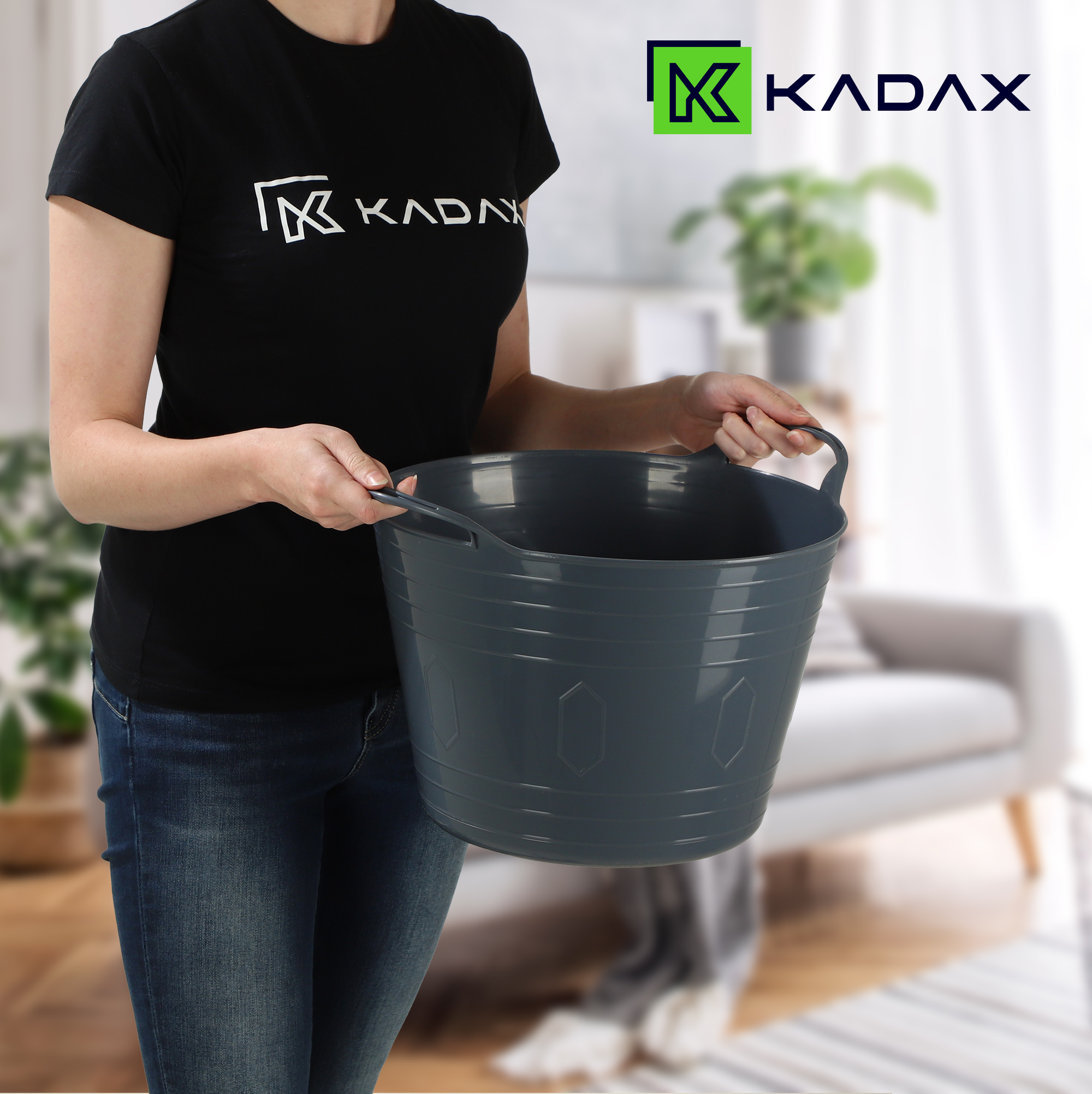 Kosz wielofunkcyjny Filo na pranie 15L ciemny popiel