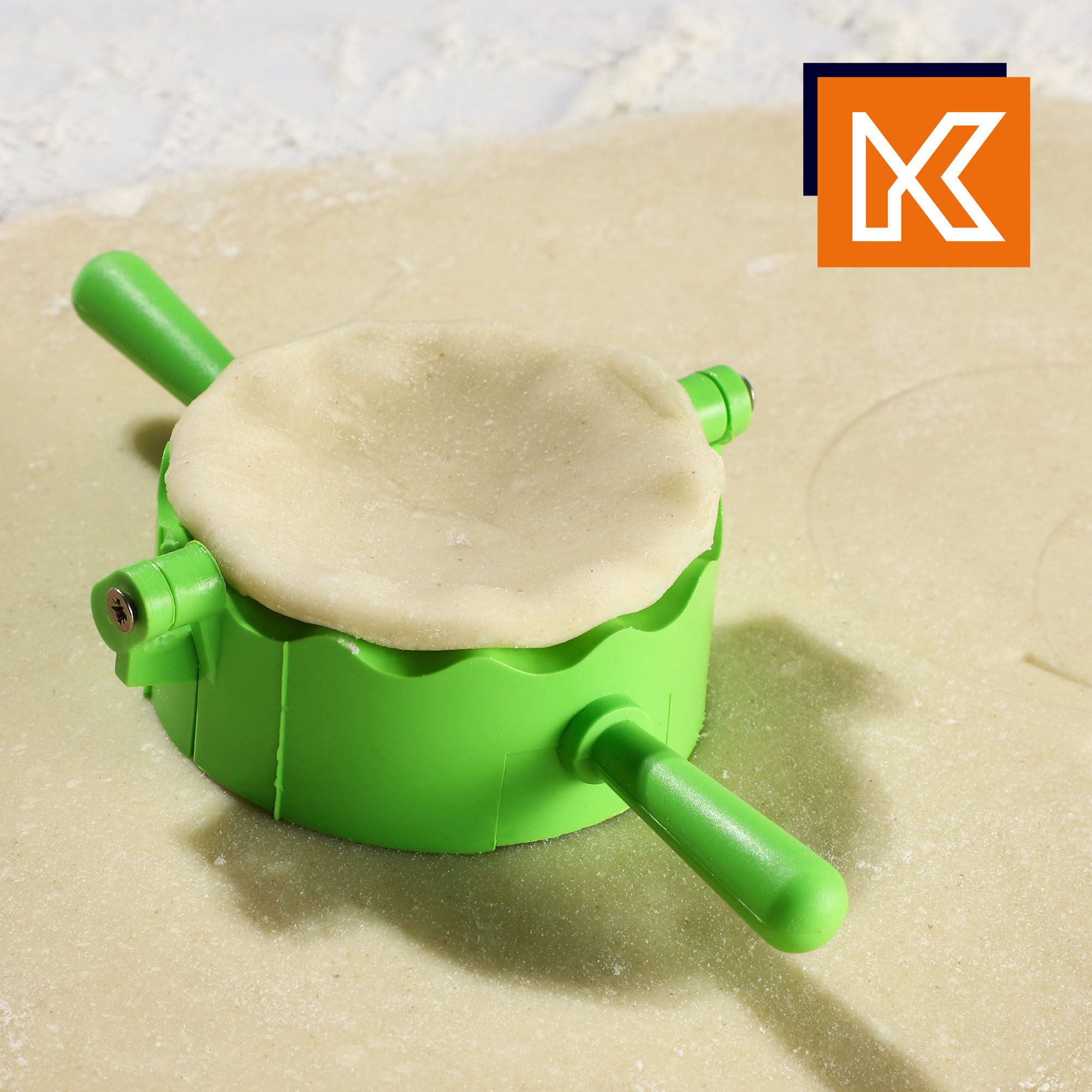 Forma do uszek i ravioli Altare 13 x 8 cm, zielona 2 szt.