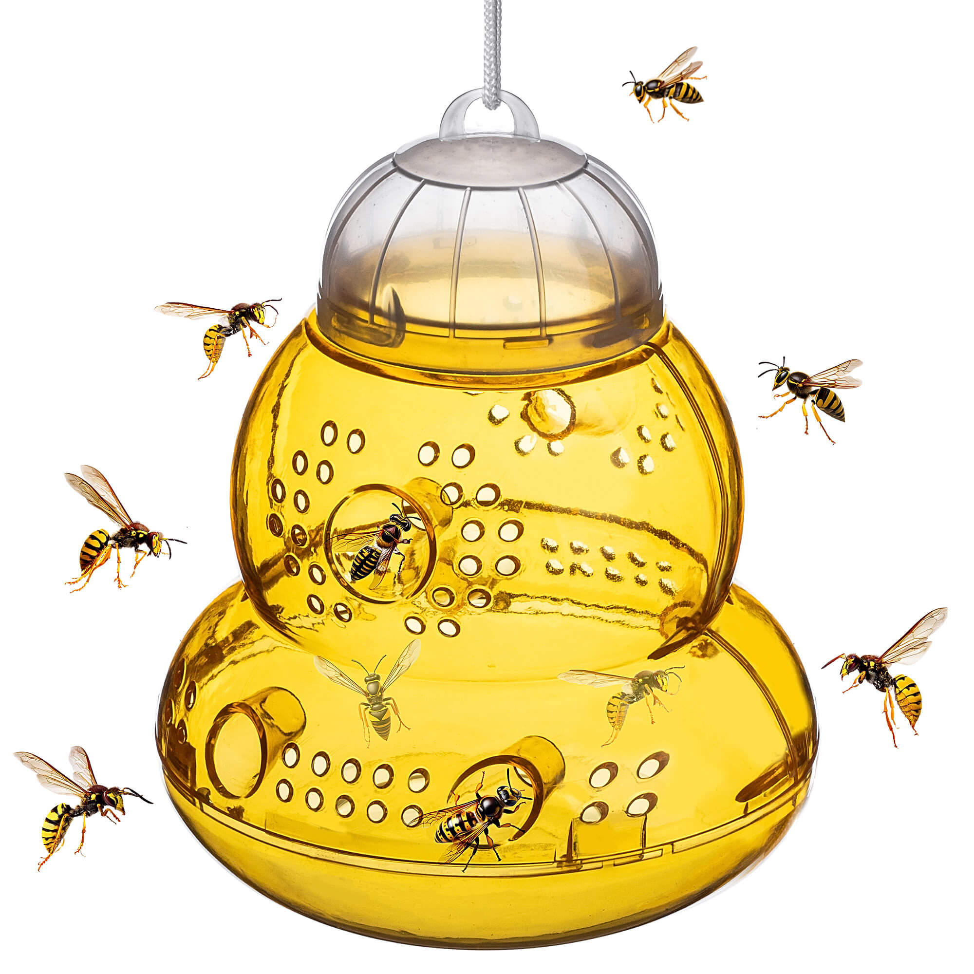 Pułapka na osy Melle 13 x 16 cm żółta