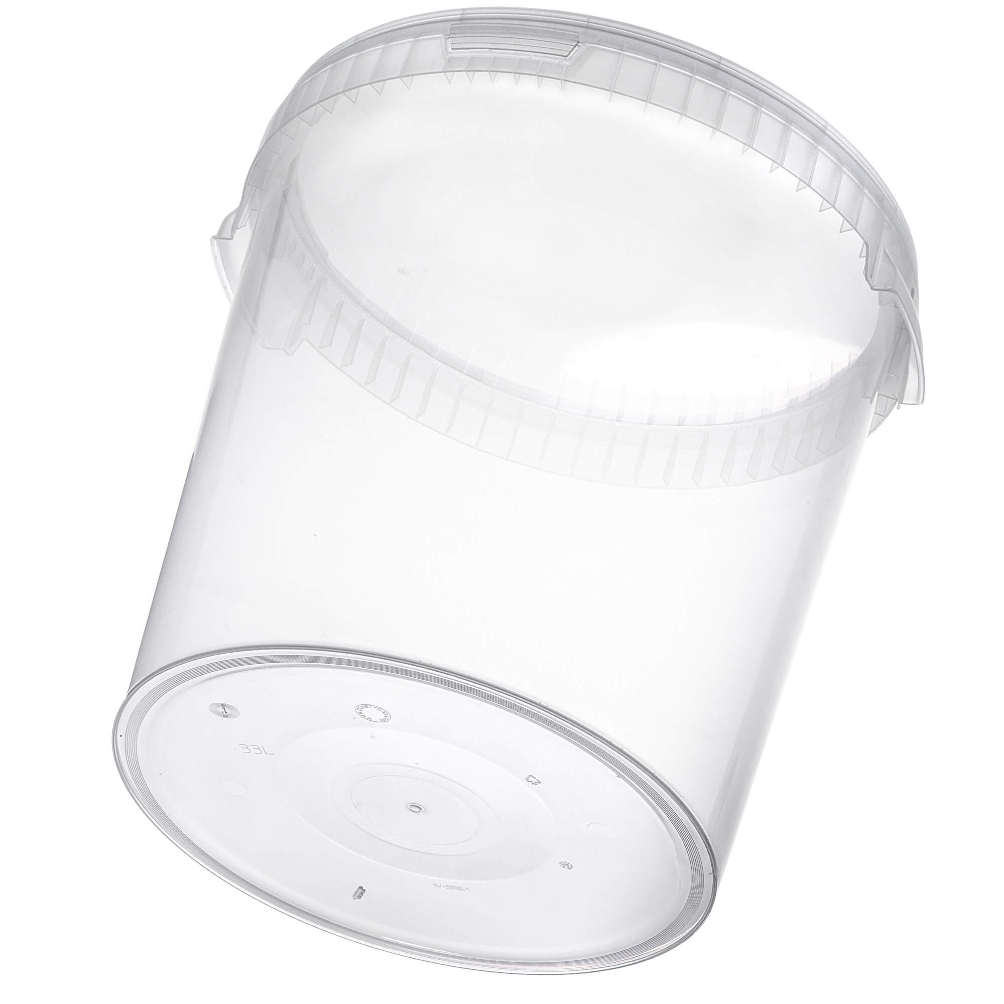 Pojemnik fermentacyjny Acerra z pokrywą 33L transparentny