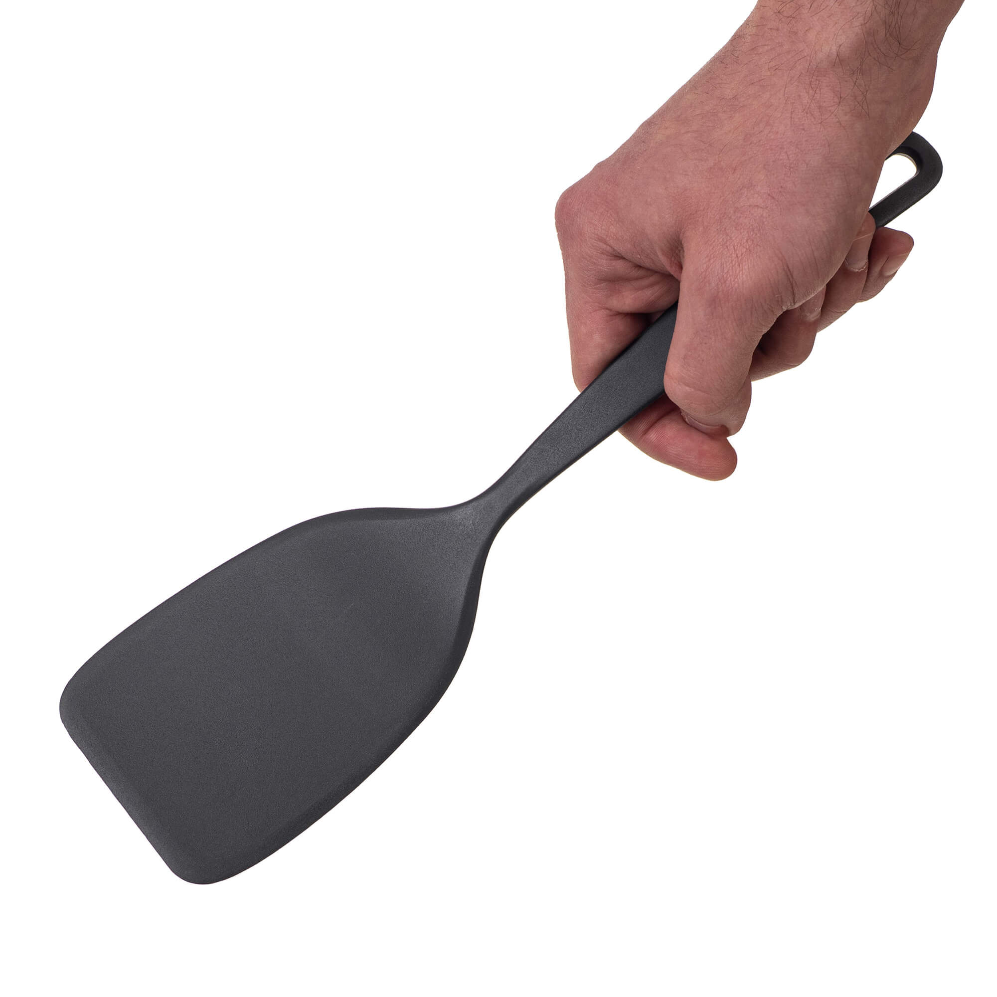 Nylonowa łopatka kuchenna 31 cm, szara