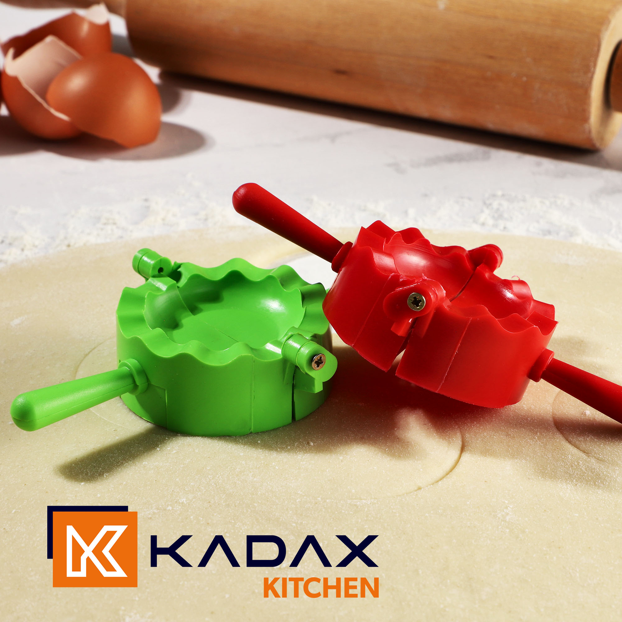 Forma do uszek i ravioli Altare 8 x 13 cm, zielona