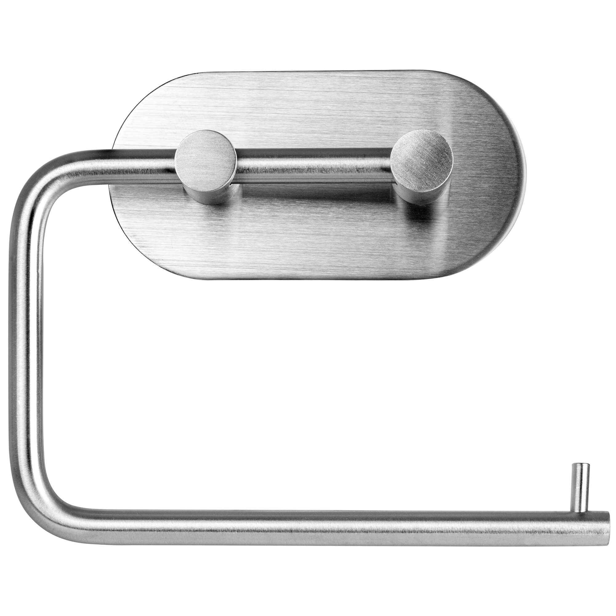 Uchwyt na papier toaletowy Still, samoprzylepny, srebrny