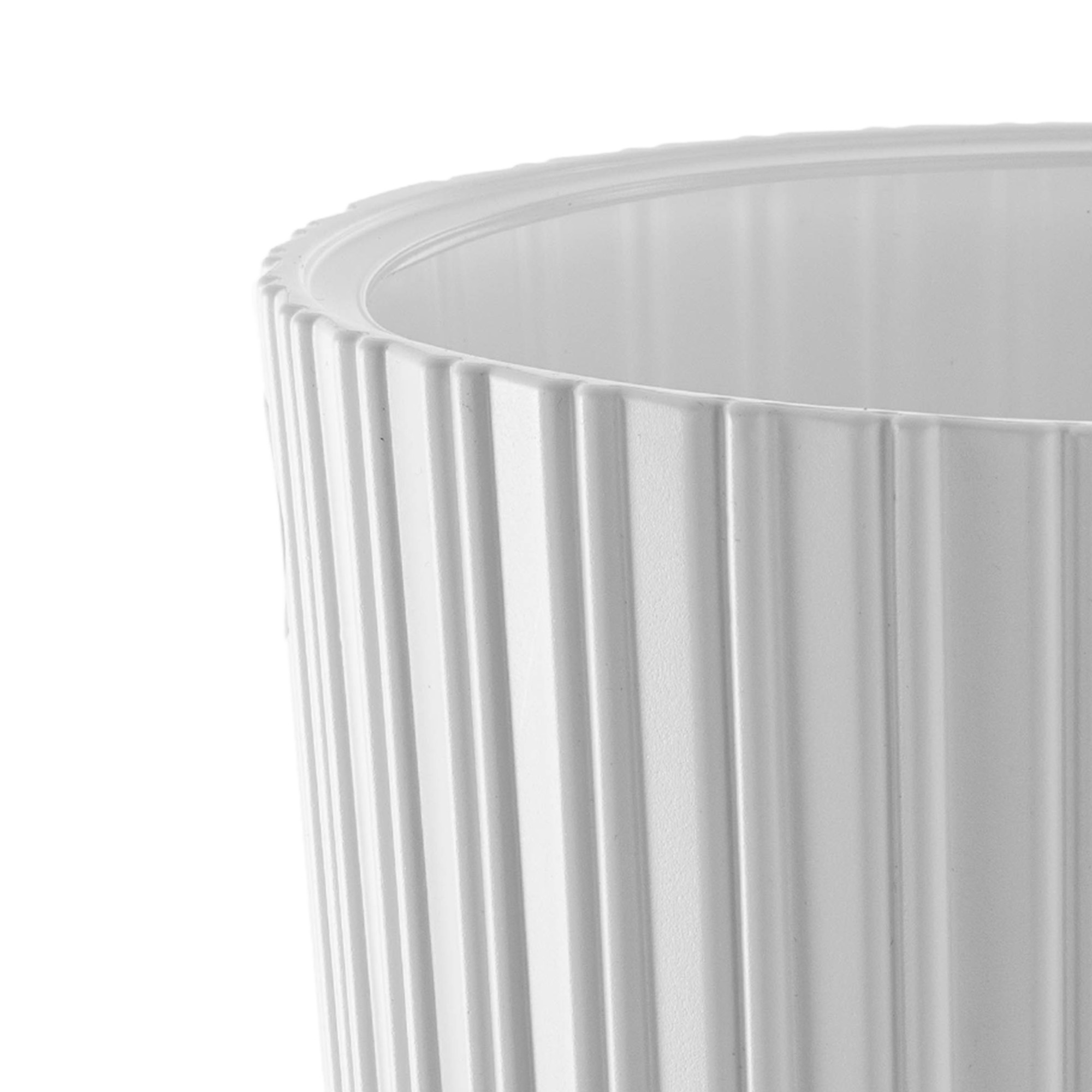 Doniczka na kwiaty Morley 40 cm biała