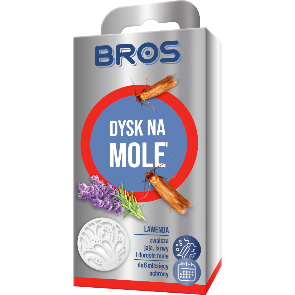 Bros Dysk na mole lawenda